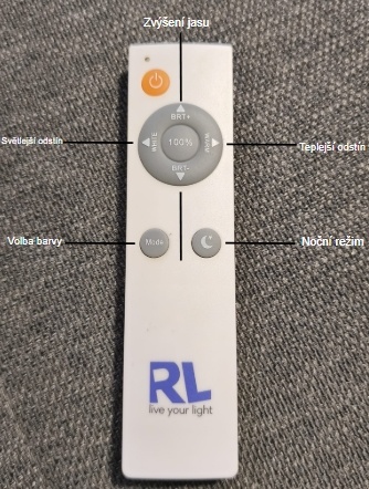 Barevné stropní světlo - 7