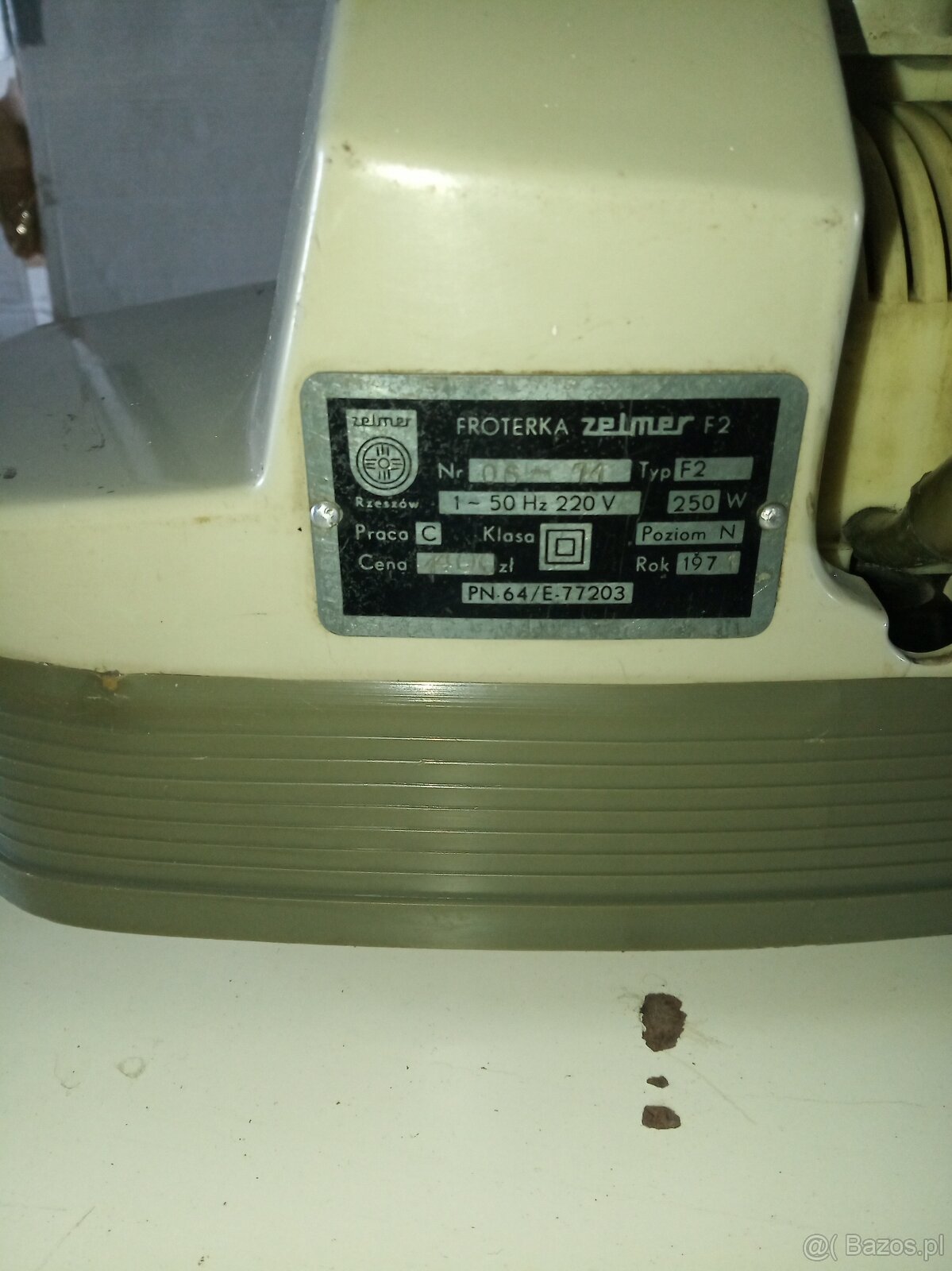 Froterka elektryczna ZELMER z roku 1971 - 7