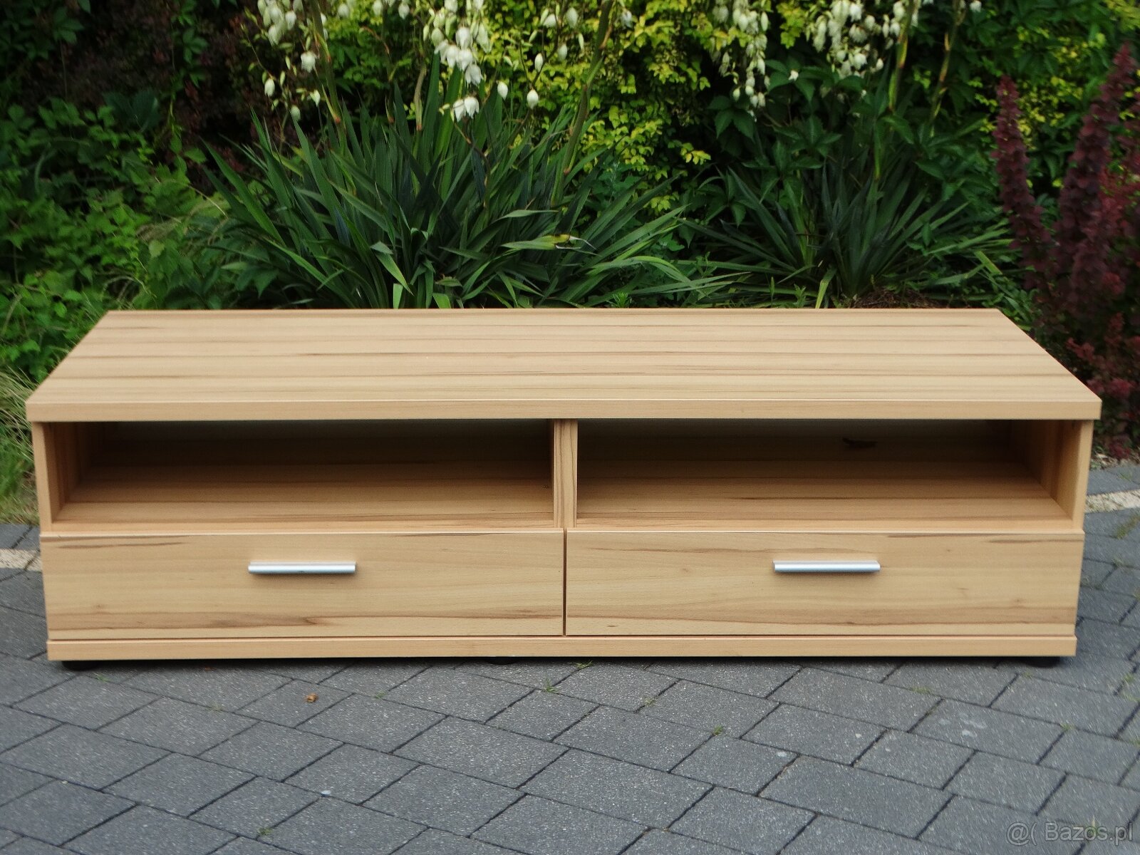 Zestaw mebli + stół szklano-drewniany - 7