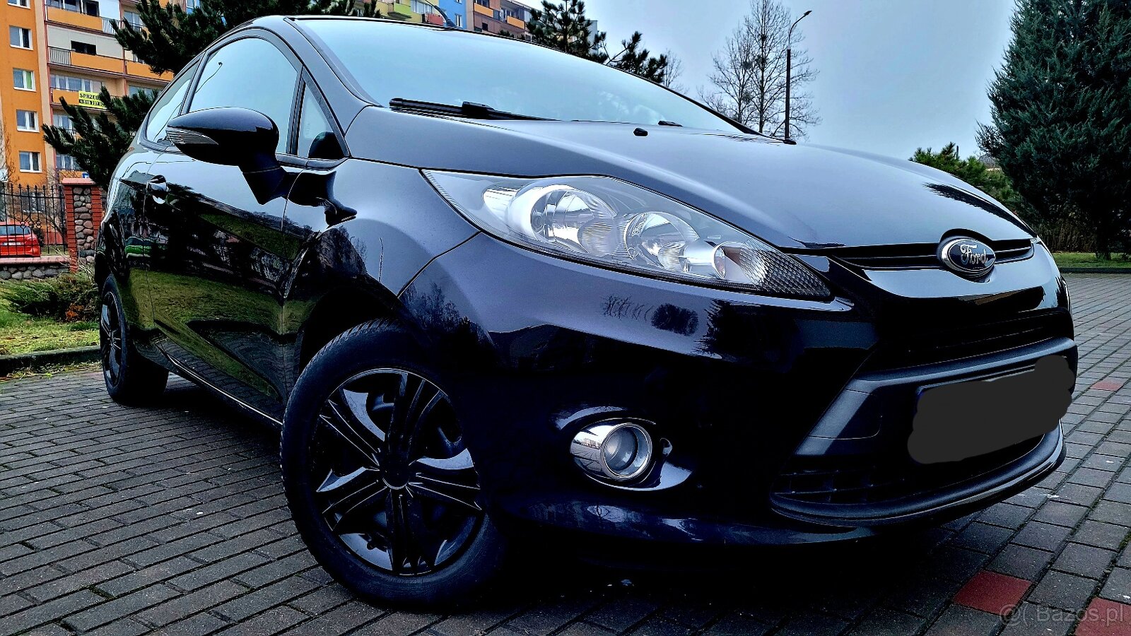 CZARNA DAMA Fiesta w benzynie z Klimą,Stan SALONOWY - 7