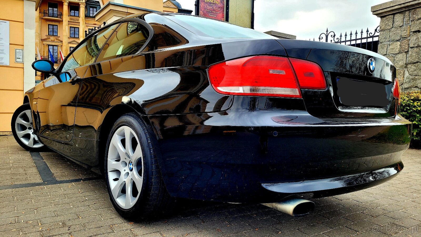 UWAGABOMBACzarne BMW Coupe 2.0 benzynaCzarne Skóry.Śliczn - 7