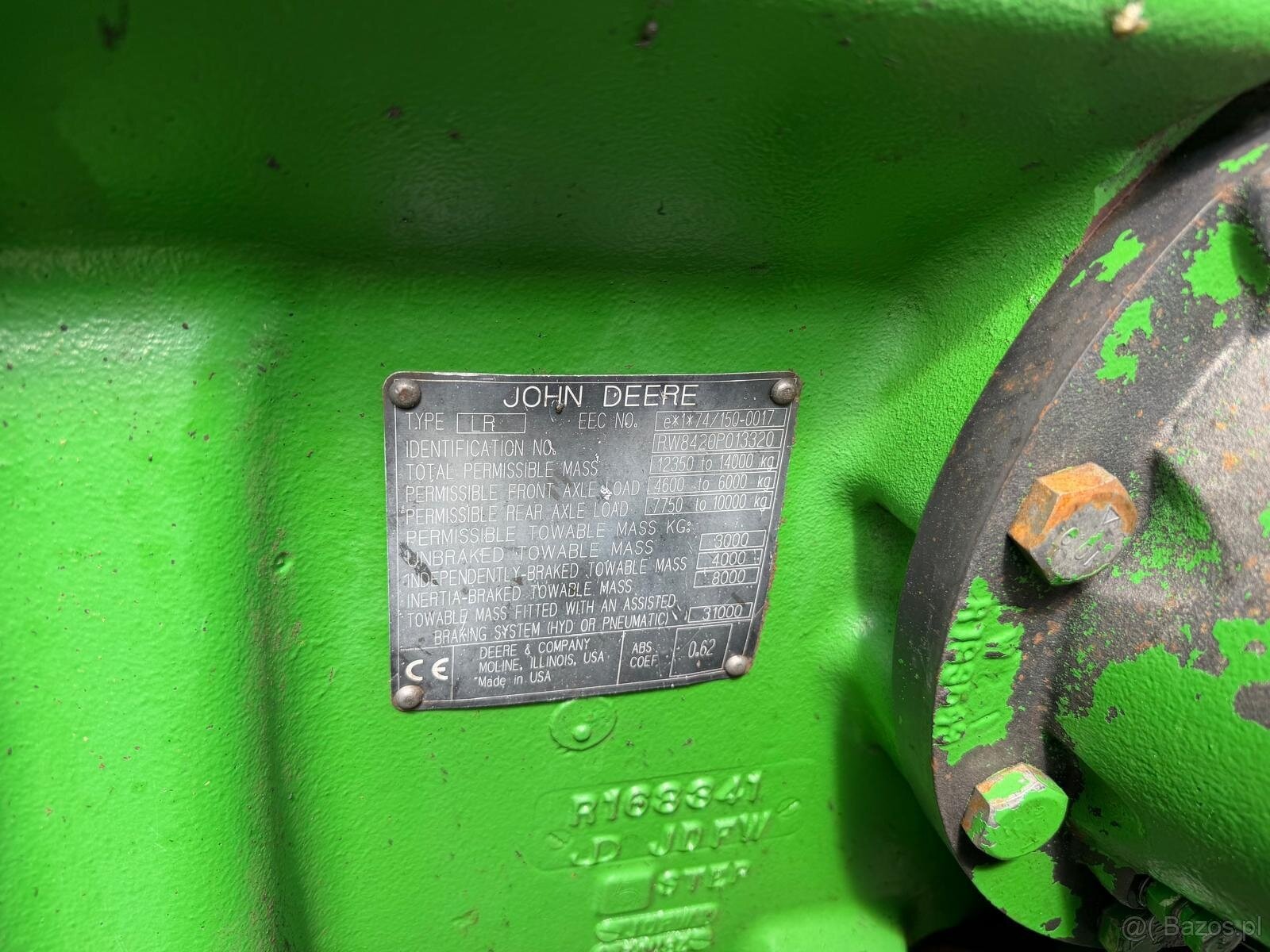 Ciągnik rolniczy John Deere 8420 PowerShift rok prod.2003 sp - 7