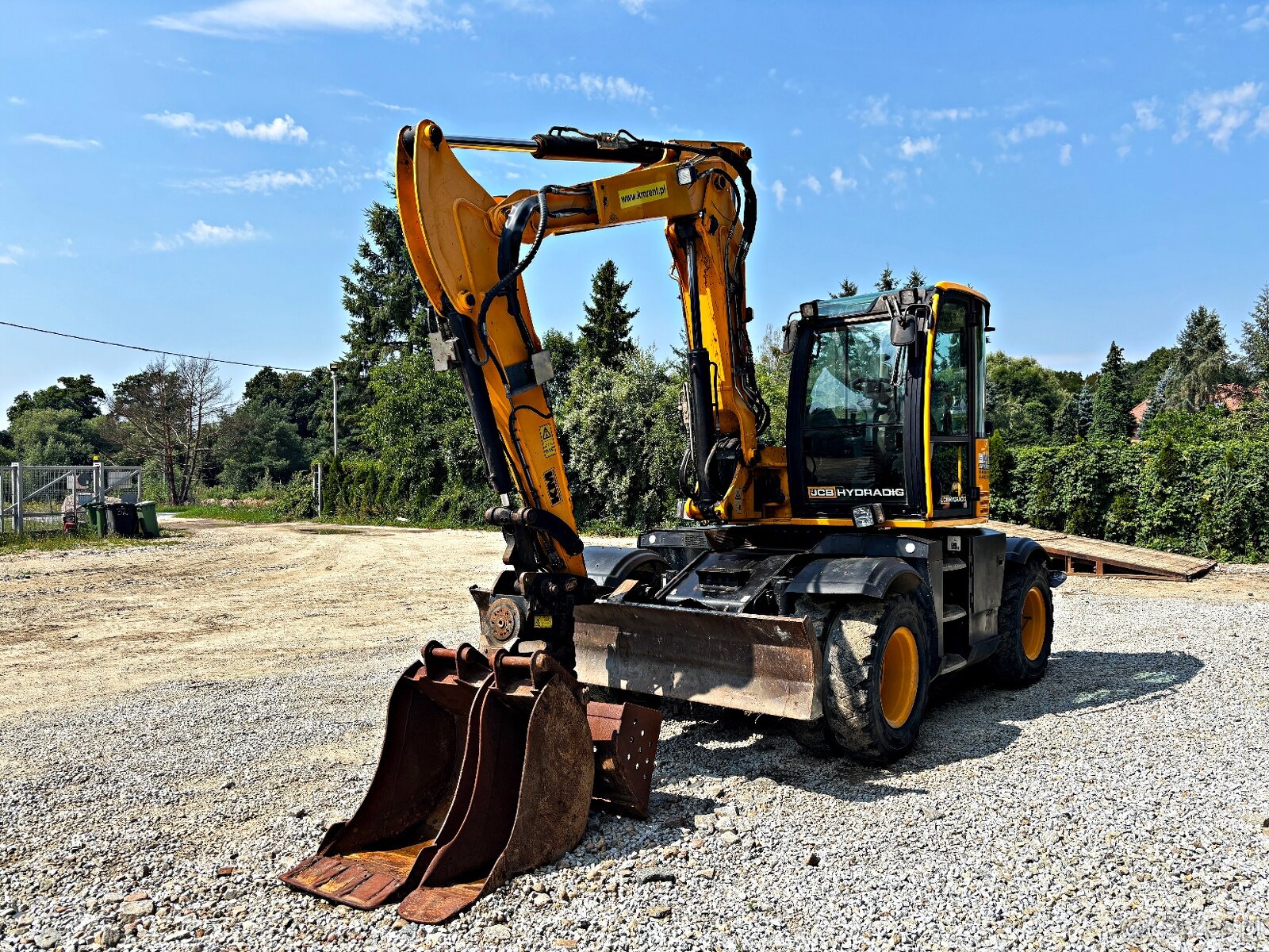JCB HD110WT 4F KOPARKA KOŁOWA HYDRADIG POWERTILLT 2018R | LI - 7