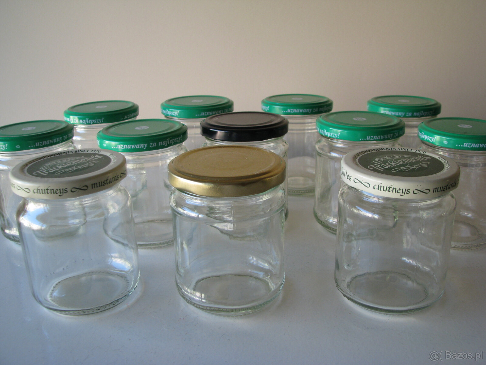 Słoiki, słoiczki z nakrętkami - na przetwory domowe - 7