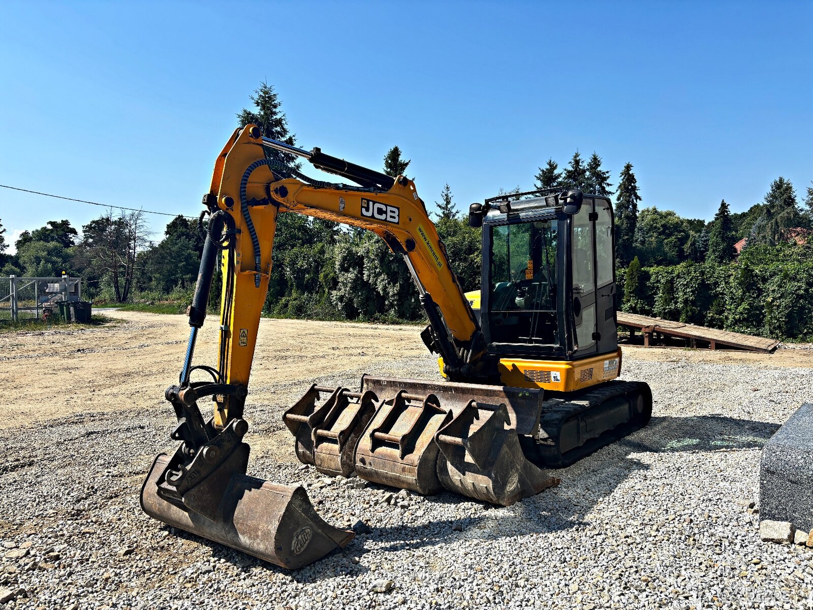 JCB 51R-1 MINI-KOPARKA 2017R. | JCB 8055 TAKEUCHI TB 250 CAT - 7