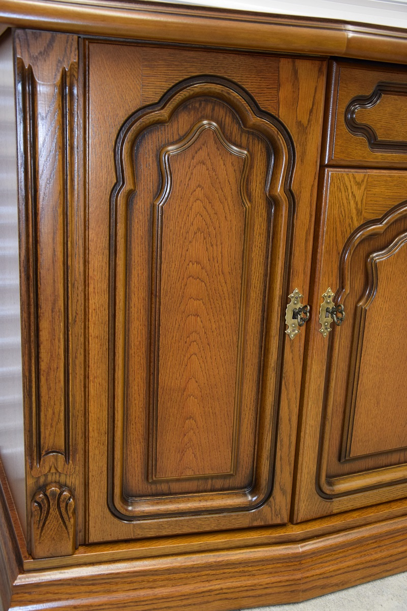 komoda dębowa - jak nowa - 7