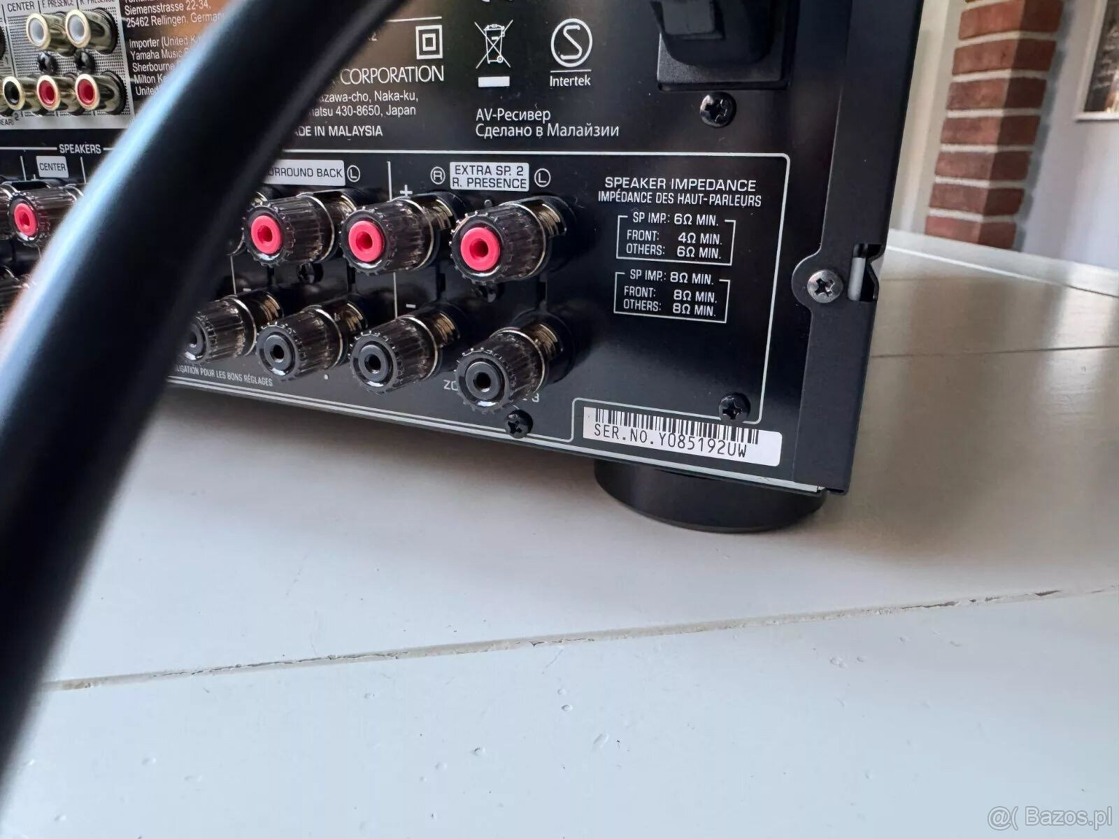 Yamaha RX-A8a High End Home Cinema Receiver, oryginalne opak - 7