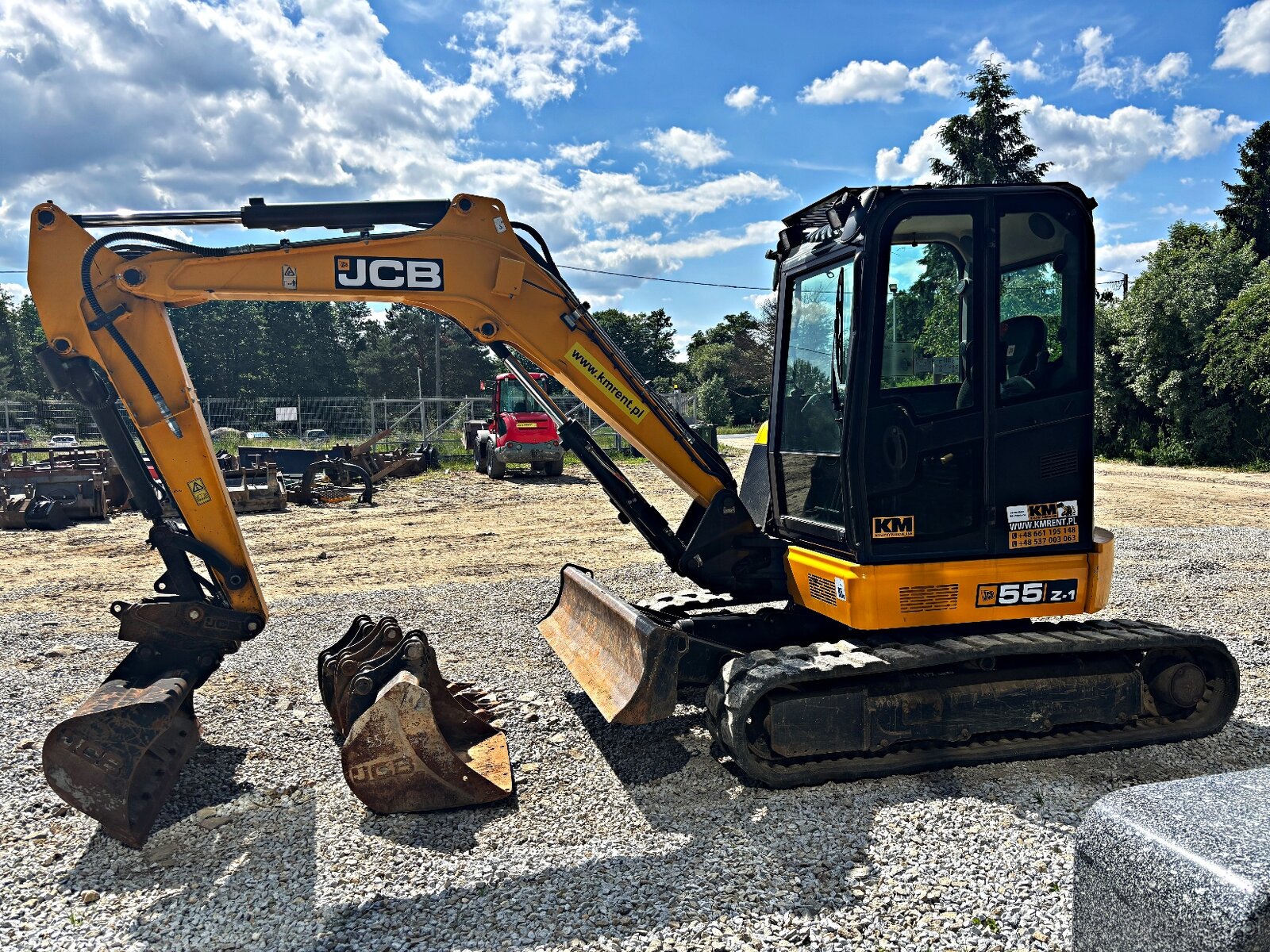 JCB 55Z-1 T3 MINI-KOPARKA 2019R | JCB 8030, 8035, 8040, 8050 - 7