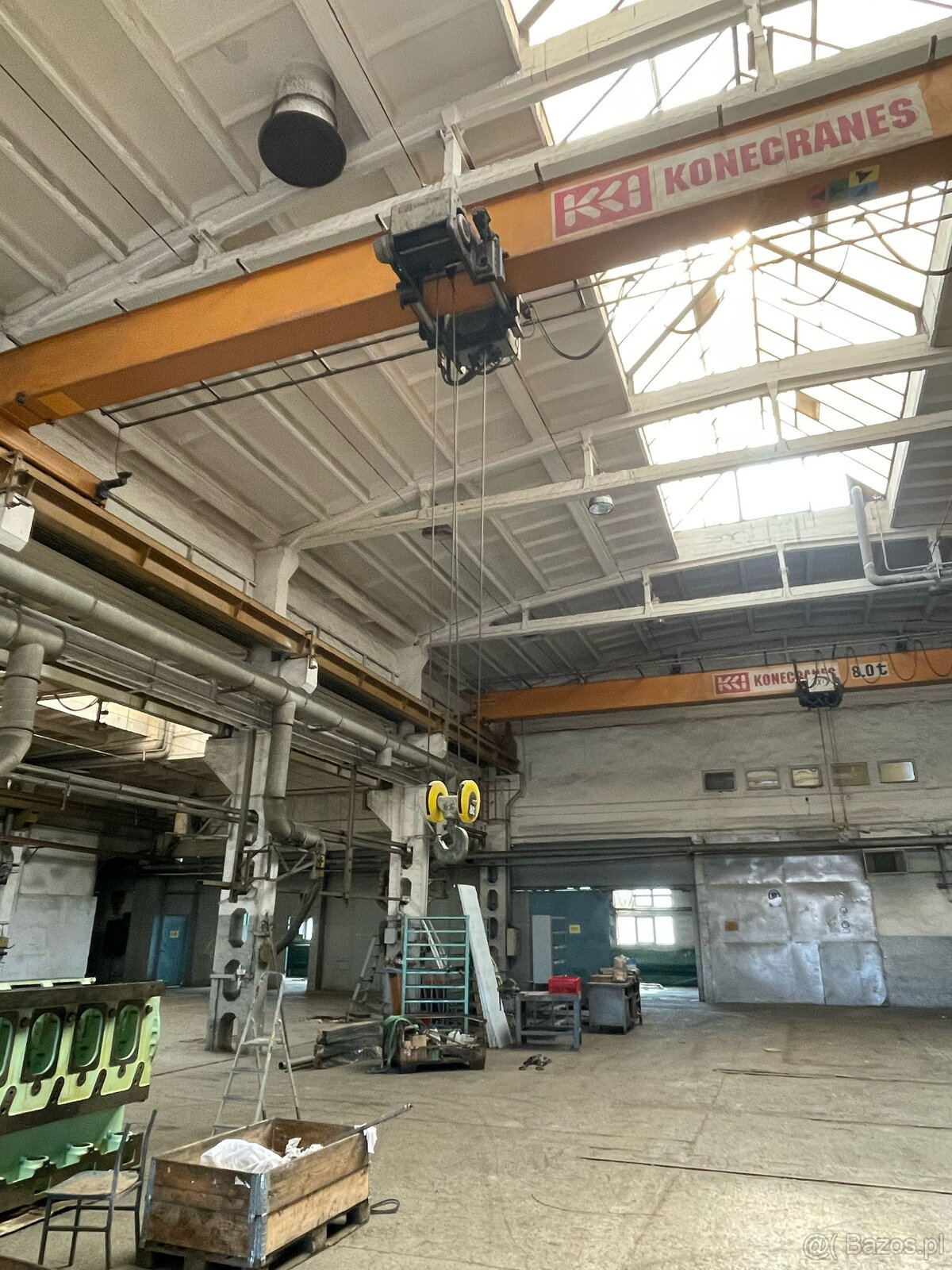 suwnice 8 ton - rozstaw 16,5 m. - 7