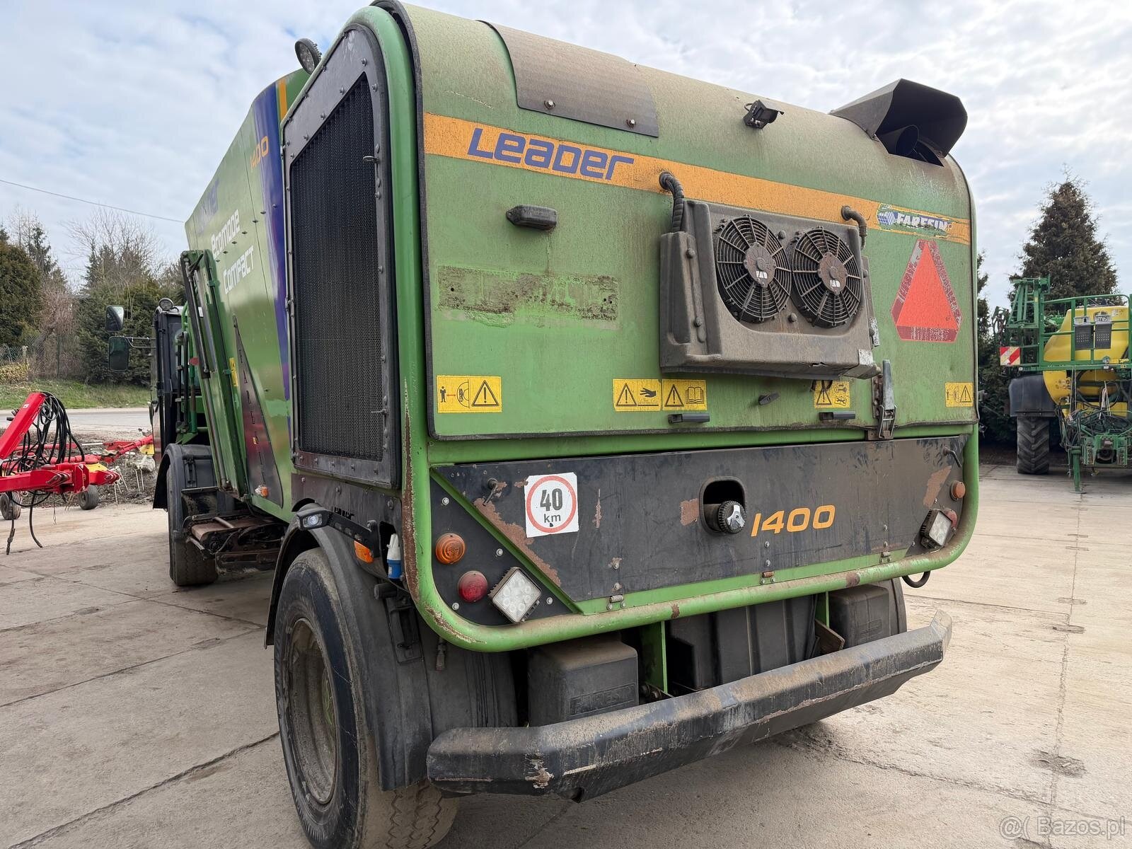 Paszowoz samojezdny Faresin Leader Compact 1400 rok pr 20 - 7