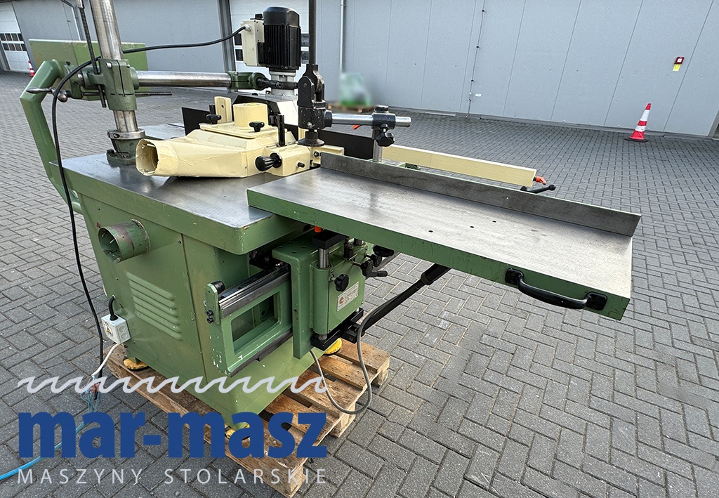 Frezarka dolnowrzecionowa GOMAD FD-2 z wózkiem bocznym - 7