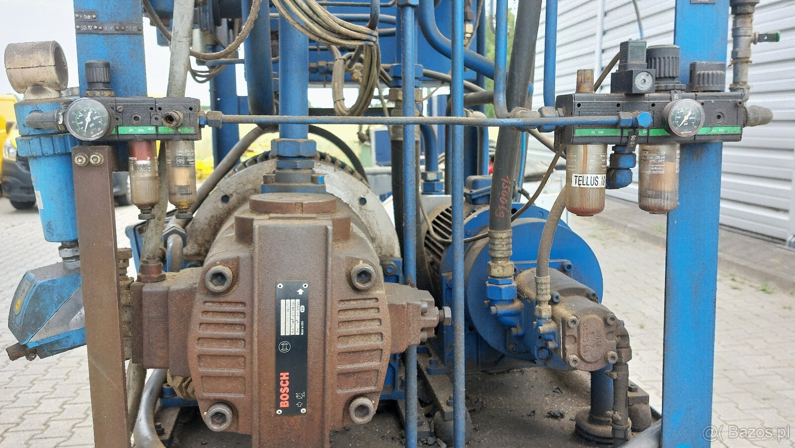 Agregat hydrauliczny / stacja hydrauliczna - pompą BOSCH - 7