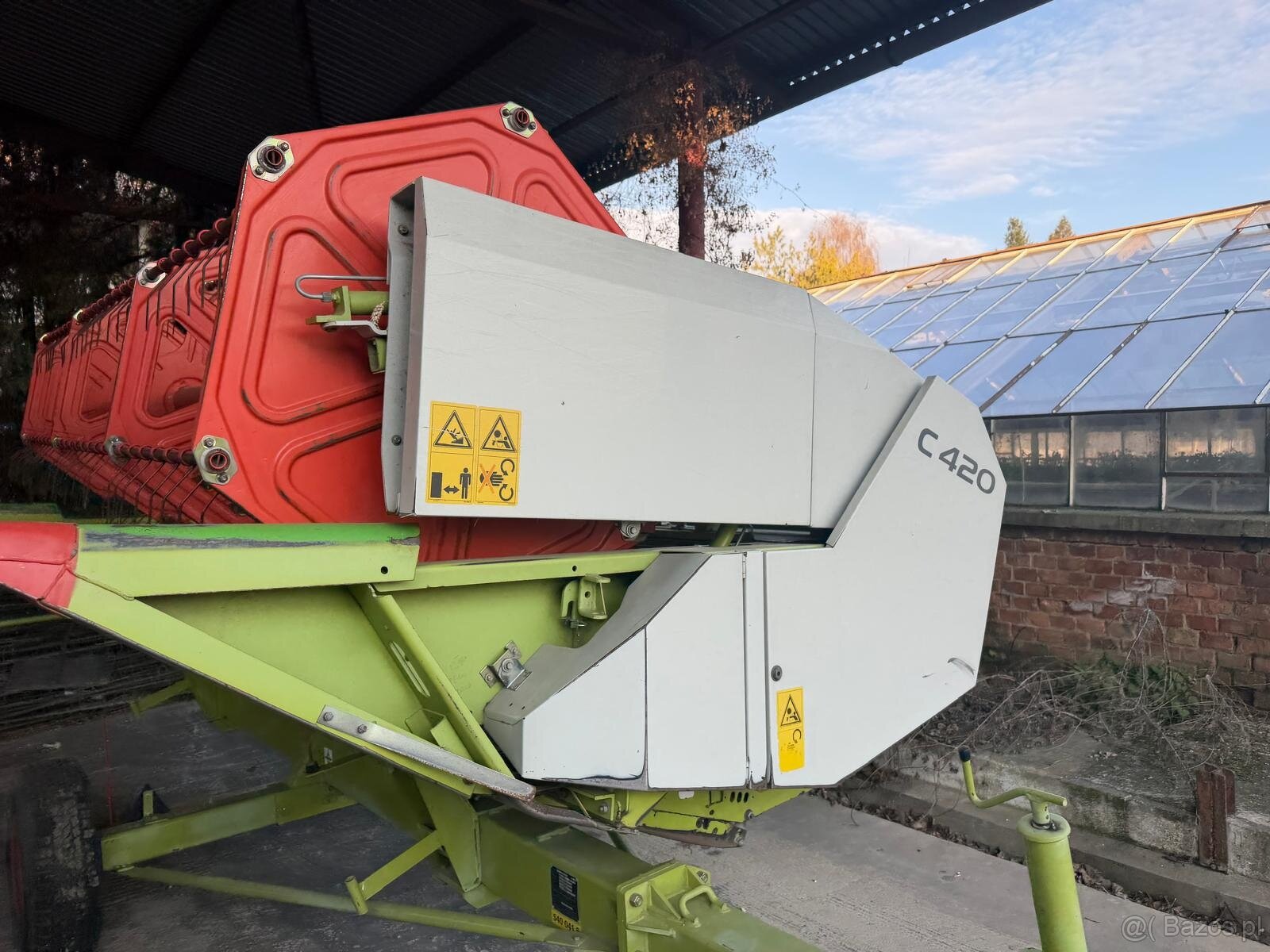 Claas Mega Dominator 150 stan idealny sprowadzony heder - 7