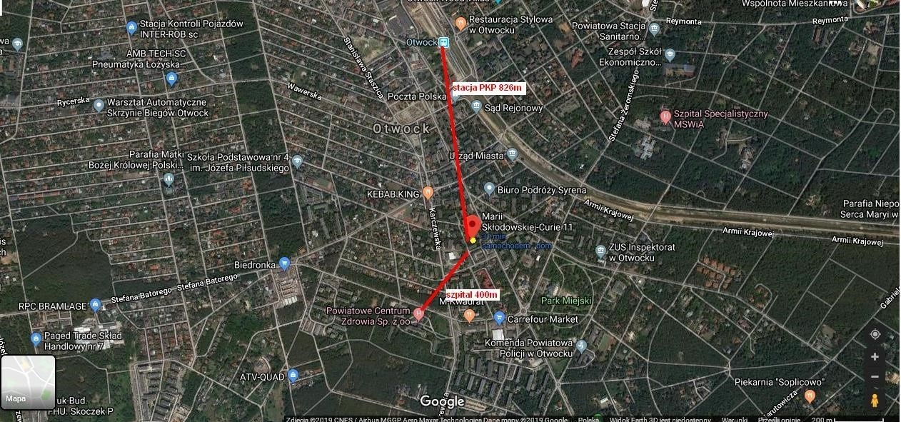 BEZPOŚREDNIO do wynajęcia - Centrum OTWOCK k/Warszawy 60m2 , - 7