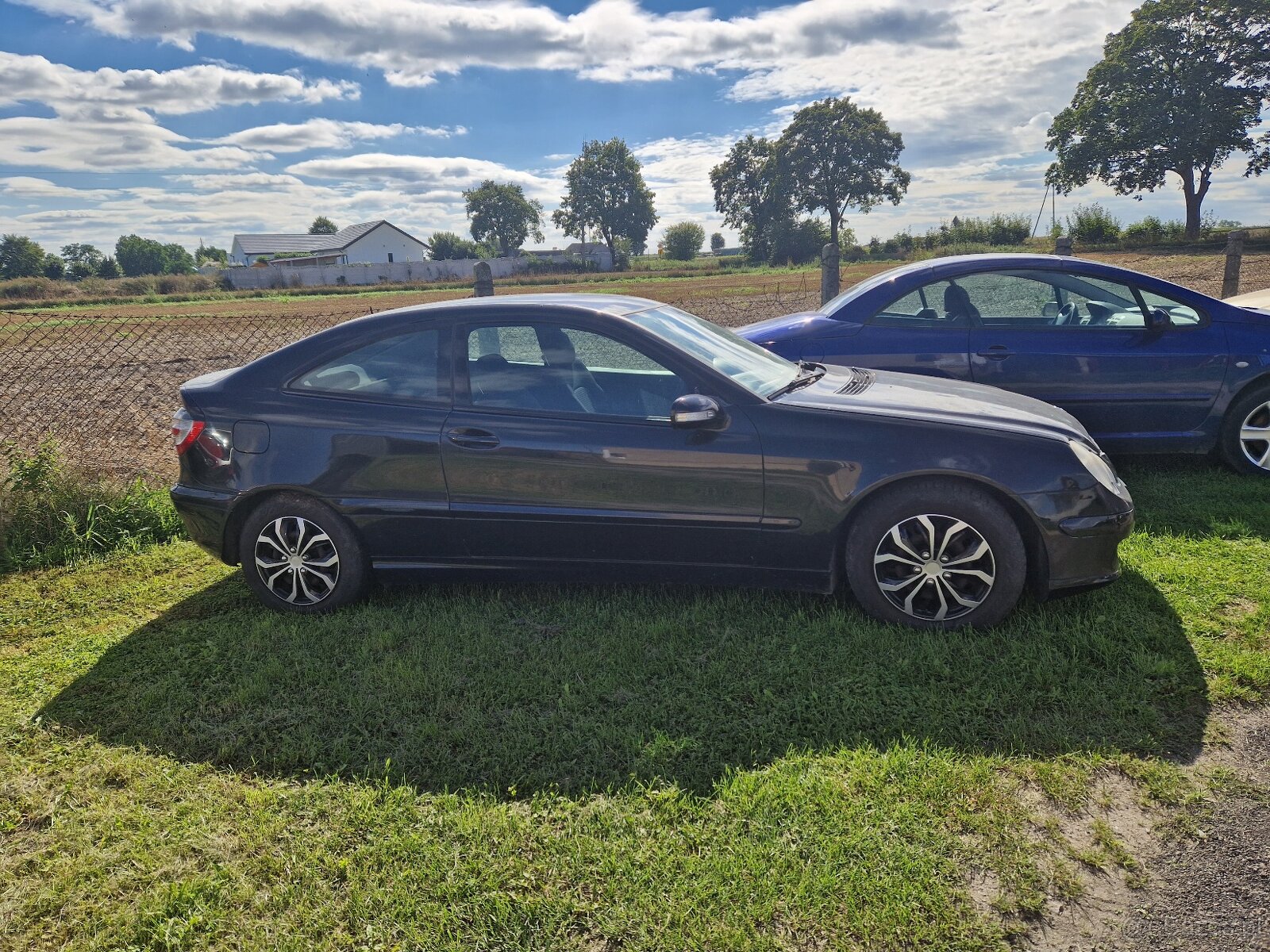 Mercedes c 1.8 kompresor cupe rok 2005 sprowadzony - 7