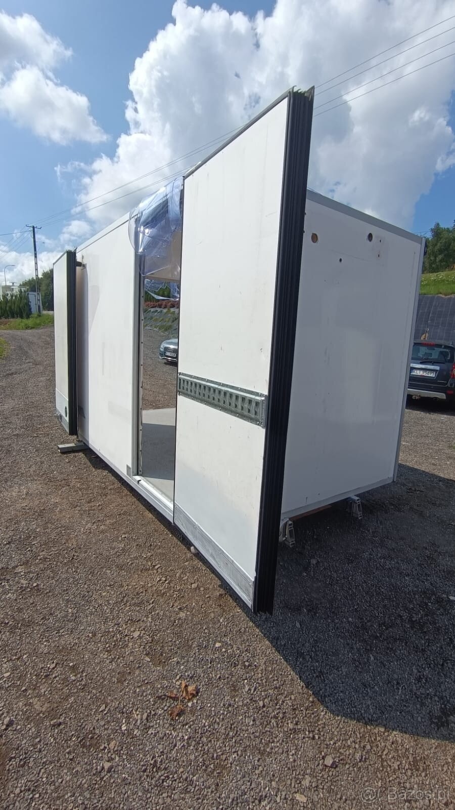 Kontener chłodniczy / Zabudowa chłodnicza / 6 Euro palet / K - 7