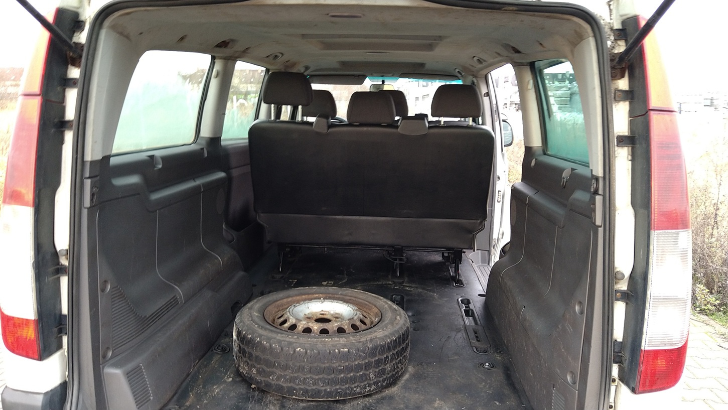 mercedes vito 2.2 cdi 2007r Extra long długi 6 osobowy - 7