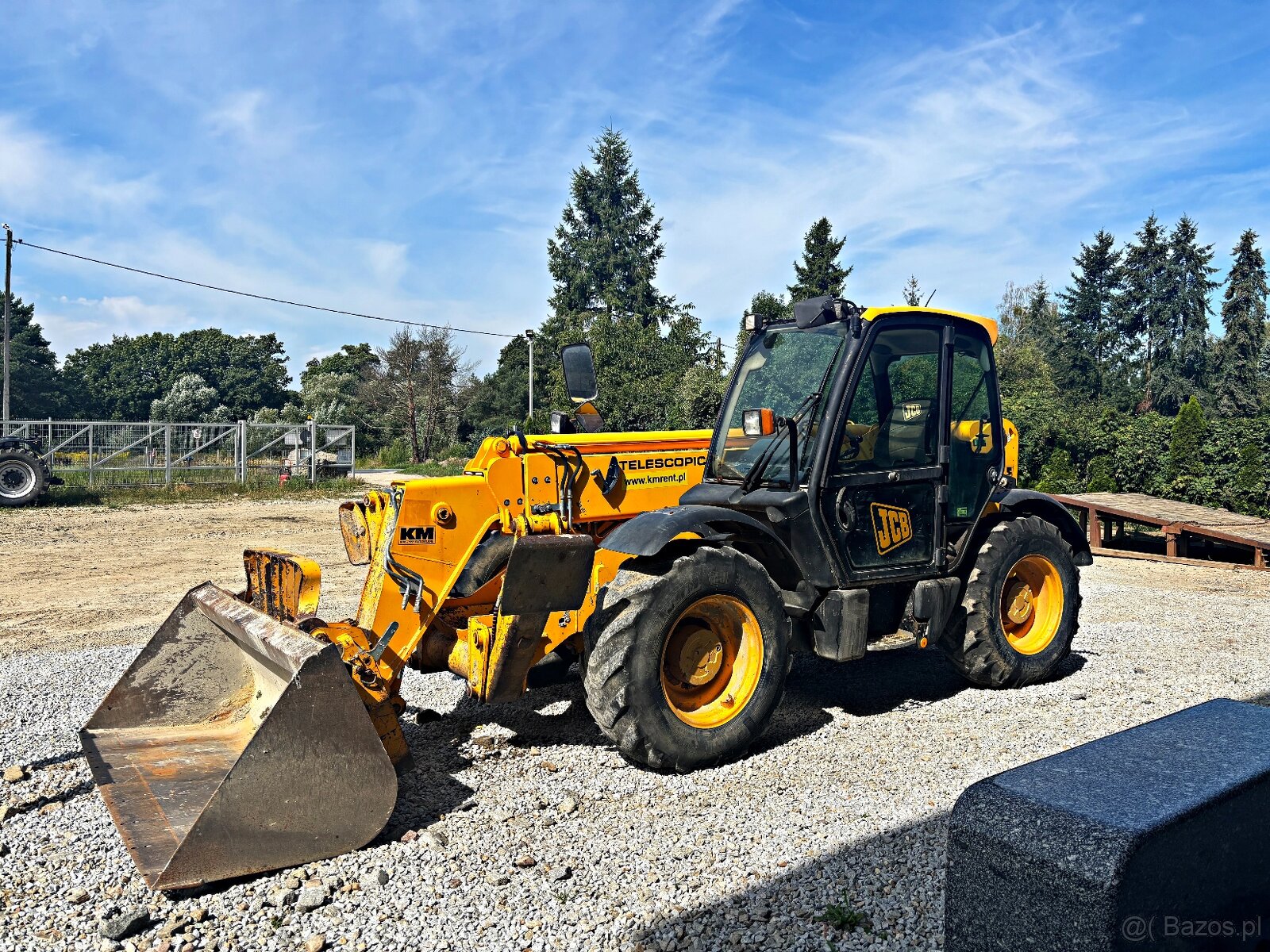 JCB 533-105 ŁADOWARKA TELESKOPOWA 2005R | JCB 535-95, Manito - 7