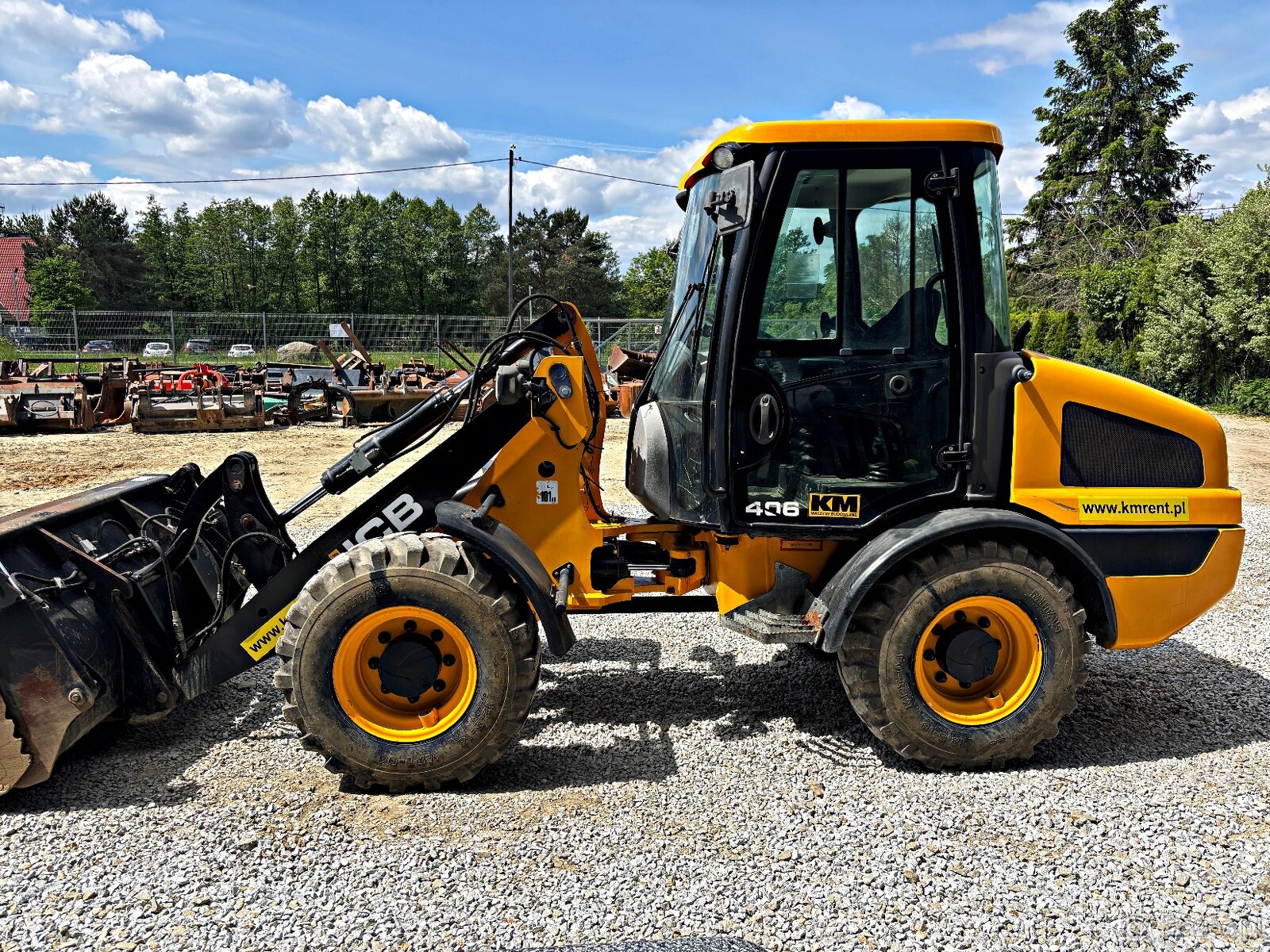 JCB 406 ŁADOWARKA KOŁOWA 2017R. MTH:2276 | 407 409 VOLVO L3 - 7
