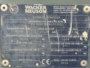 Sprzedam minikoparkę gąsienicową Wacker Neuson ET16 - 7