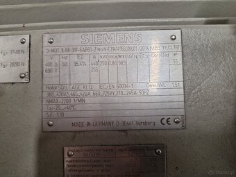 Silnik elektryczny 30kw , B3 , 1480obr. kołnierzowy NOWY - 7