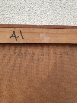 Obraz Kompanek MASKY NA PLOTE - 7