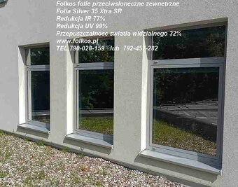 Folie przeciwsloneczne na okna -folie z filtrem UV i IR Wawa - 7