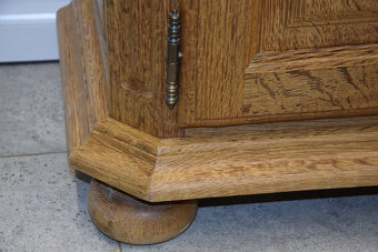 komoda z drewna dębowego - super stan - 7