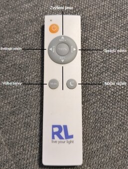 Barevné stropní světlo - 7