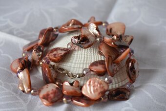 Naszyjnik masa perłowa - 7