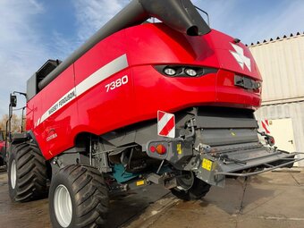 Kombajn Zbozowy Massey Ferguson 7380  Centora + Heder do kuk - 7