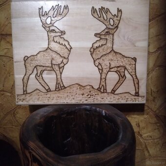 Obrazy drewniane wypalane - 7