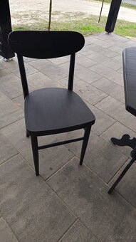 Stolik kawowy plus krzesło PRL - 7