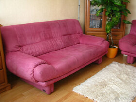 Komplet wypoczynkowy: kanapa i fotel KLER Scarlet 3 +1 - 7
