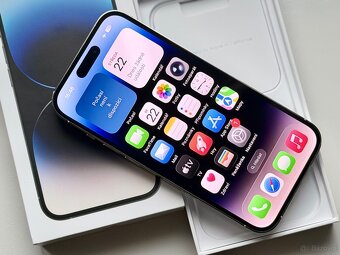 iPhone 14 Pro Silver BATERIA 100% TOP - 7