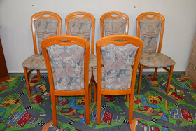 stół rozkładany i sześć krzeseł - jak nowy - 7