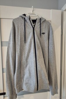 Męska ocieplana bluza z kapturem 4F - Nowa - 7