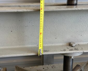 Prasa półkowa do drewna 3-sekcyjna 225 × 100 cm – solidna ra - 7