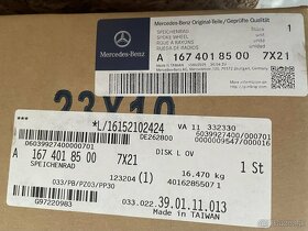 Sprzedam ORYGINALNE 23' aluminiowe tarcze Mercedes AMG GLS63 - 7