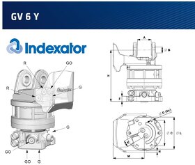 Części do obrotu rotator Indexator - 7