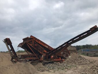 Przesiewacz EXTEC TURBO 5000 - sita 3,00m x 1,52m, wibracja, - 7