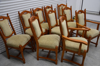 stół rozkładany i 10 krzeseł - 7