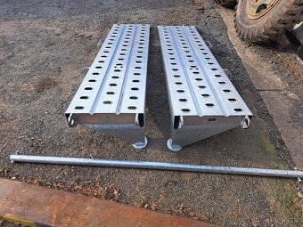 Nowe, nieużywane, składane rampy do przyczep - 7