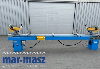 Piła podwójna ukośna do drewna i aluminium PERTICI typ UNIVE - 7