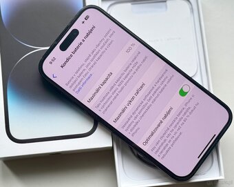 iPhone 14 Pro Space Black BATERIA 100% TOP - 7