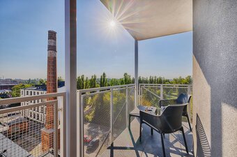 Dwupokojowe mieszkanie na parkingu Manufaktury - 7