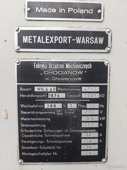 Wiertarka stołowa WKA 40 - 7