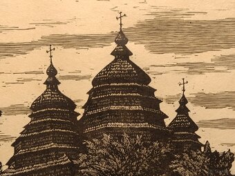 Obraz Josefa Řeřichy, Galicja 1932,  40x49 - 7