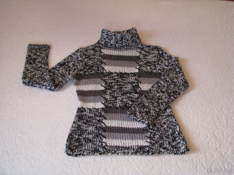 Sweterek, golf - elegancko-sportowy, rozm. M - 7