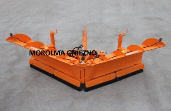 Pług śnieżny składany do śniegu strzałka komunalny ROLMAKO T - 7